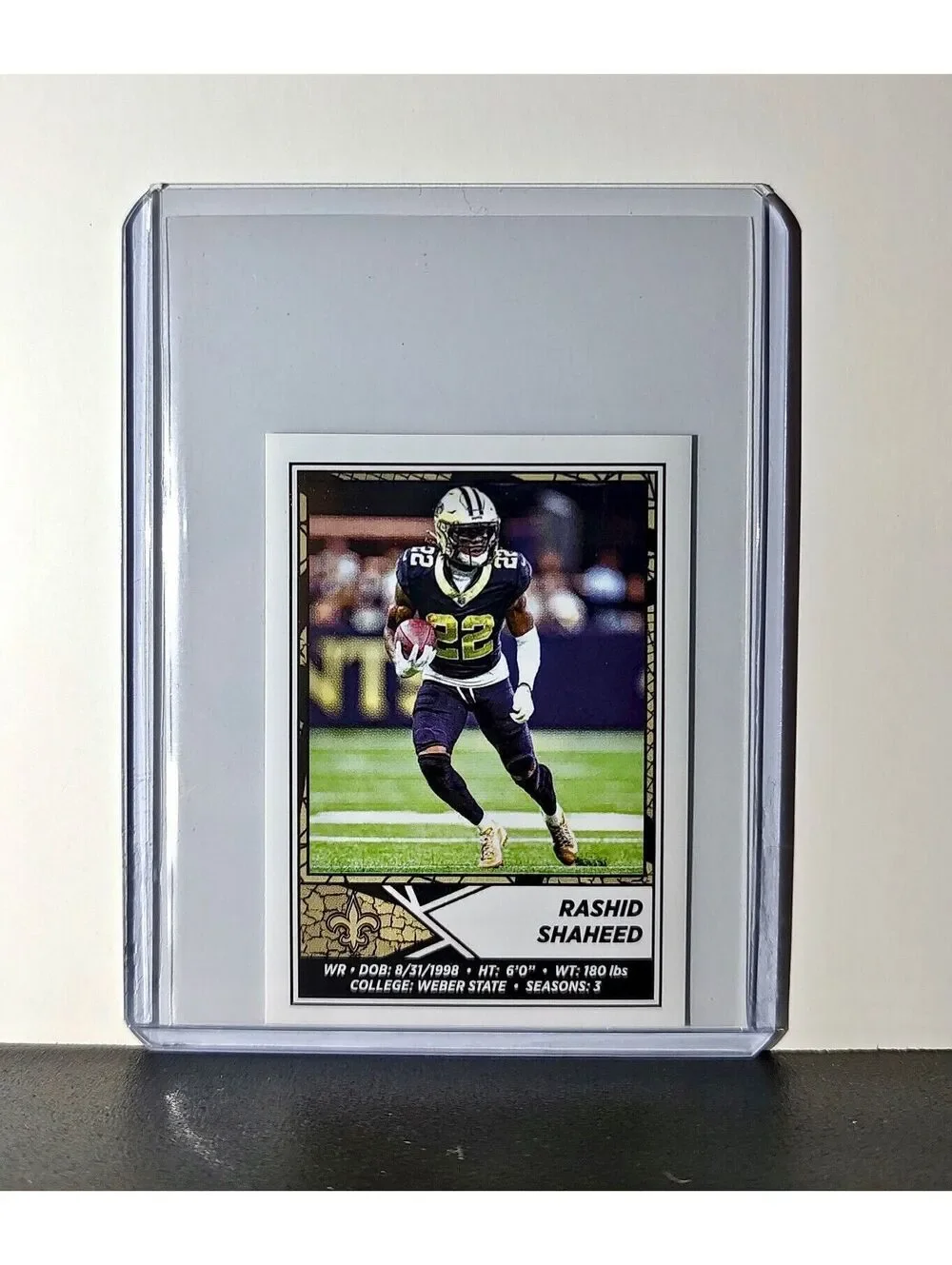 Rashid Shaheed 2024 Panini NFL Sticker #462 New Orleans Saints